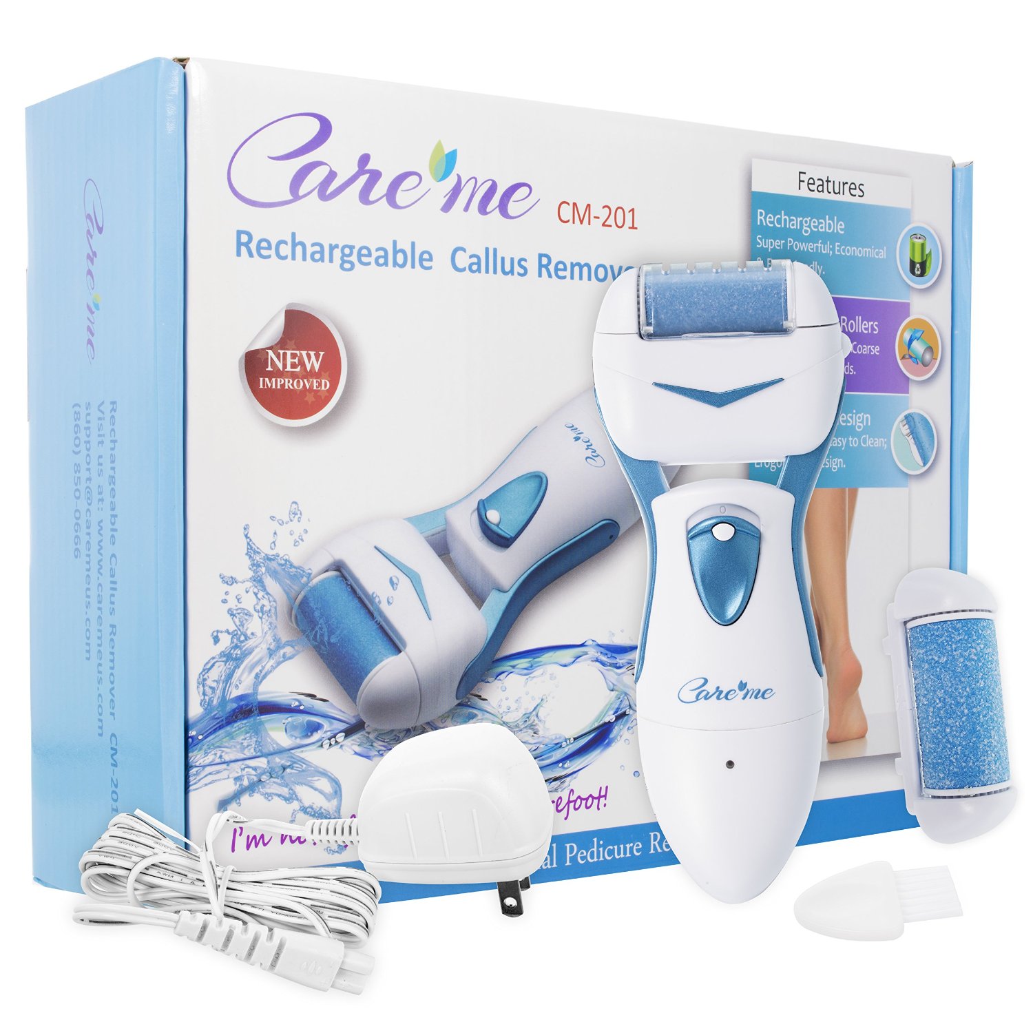 Powerful Electric Foot Callus Remover Rechargeable Pedicure Tools