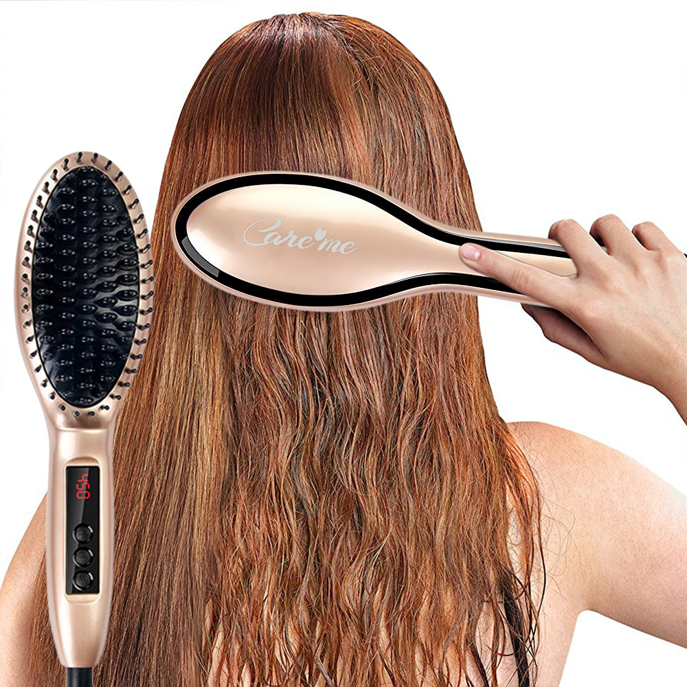 Betere Premium Salon Quality Hair Brush Straightener for Straight Frizz XI-35